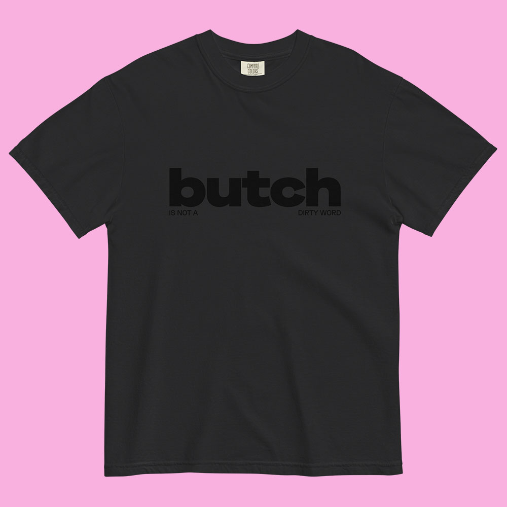 Logo Tee — Black/Black