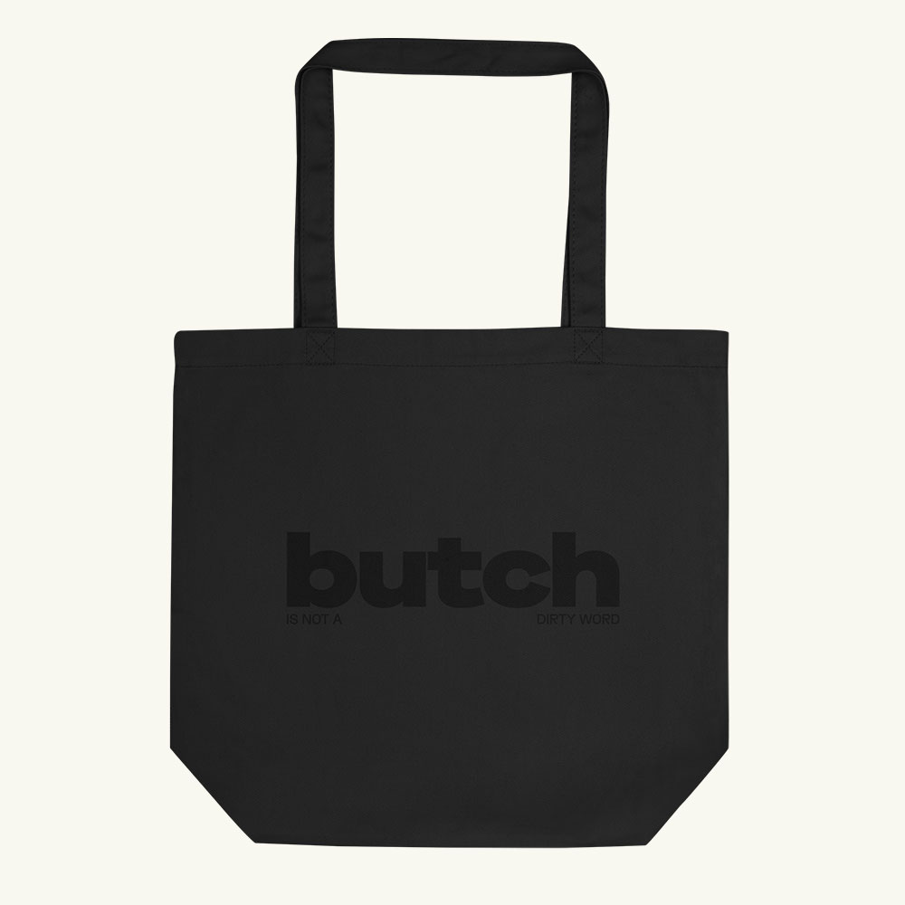 Logo Tote — Black/Black